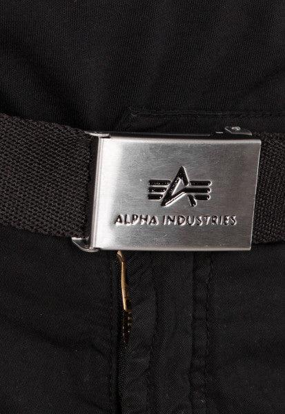 Alpha Industries Big A Belt / Gürtel in black 03 - JeanZone