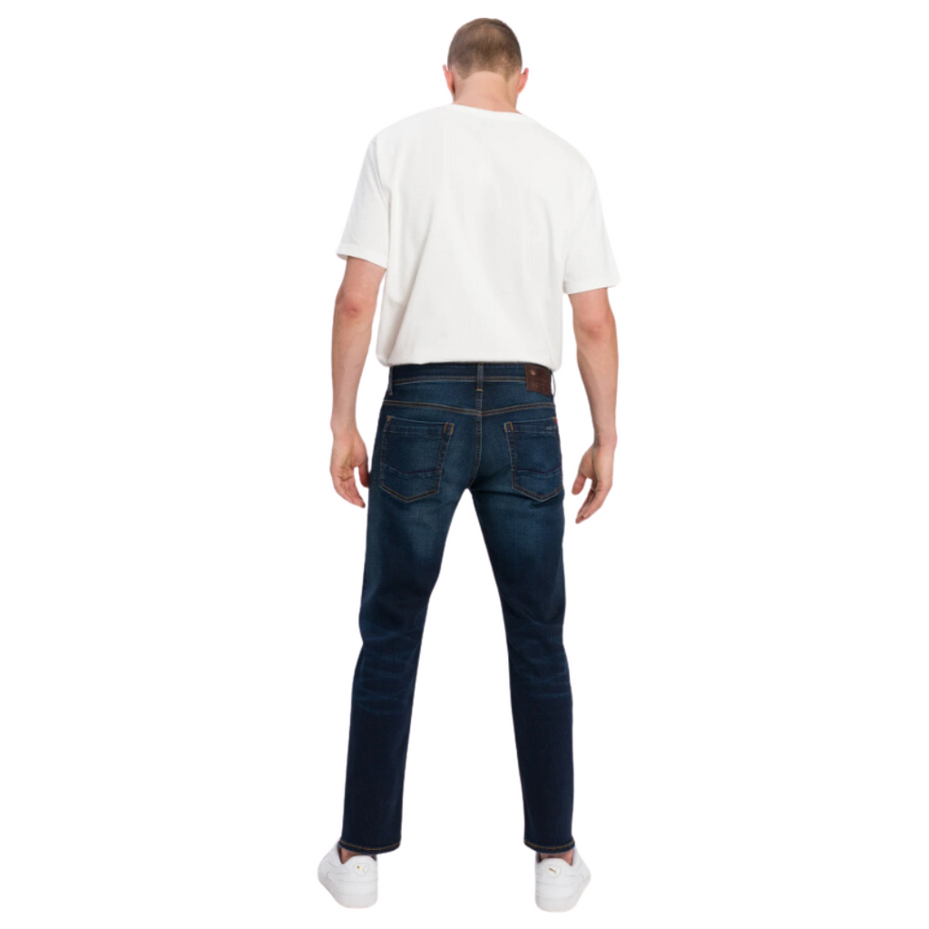 Cross Jeans Antonio – Relaxed Fit Herrenjeans Deep Blue