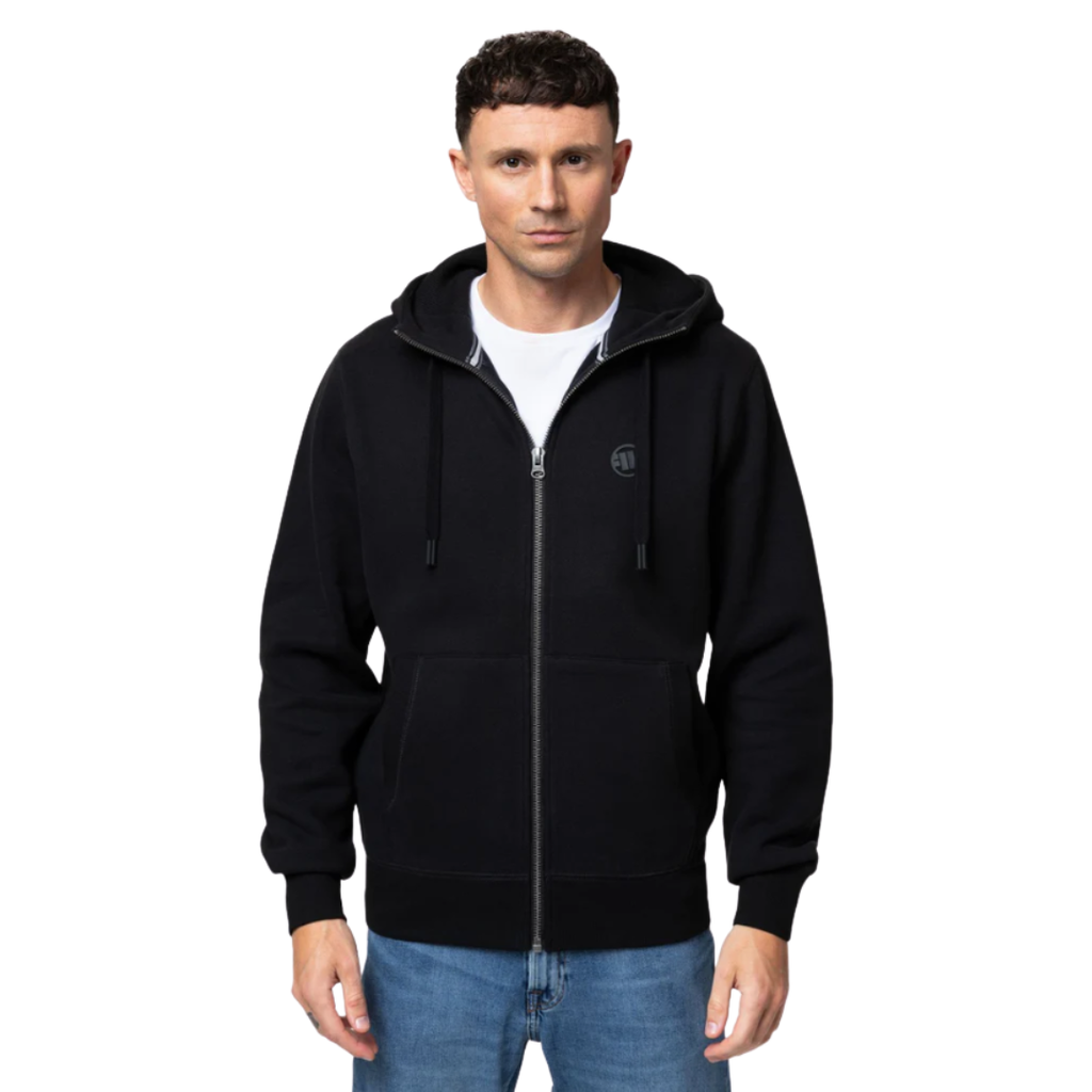 Pitbull Herren Zip-Hoodie Hilltop 22 mit Rückenprint und Fleece-Innenfutter