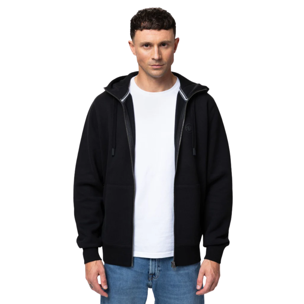 Pitbull Herren Zip-Hoodie Hilltop 22 mit Rückenprint und Fleece-Innenfutter