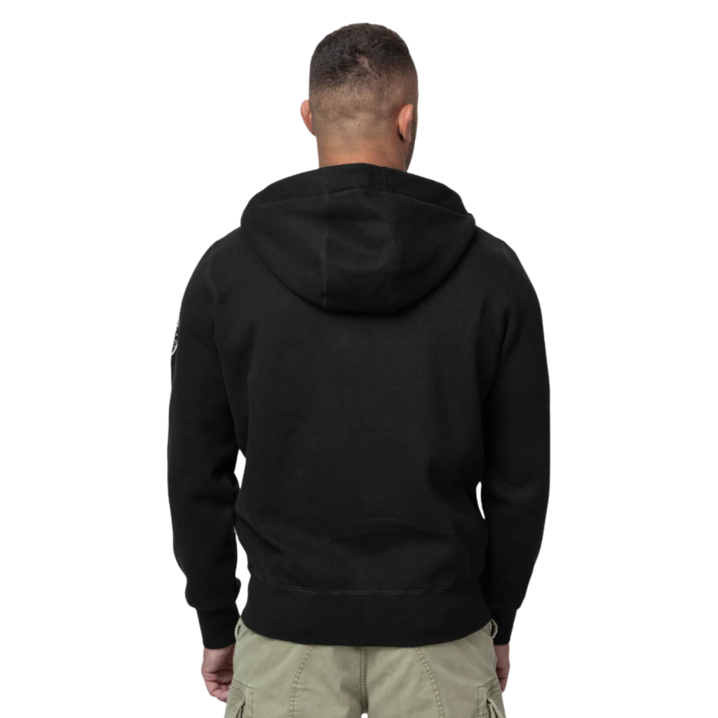 Pitbull Zip-Hoodie NORTON – Herren Hoodie 360 g/m² Schwarz