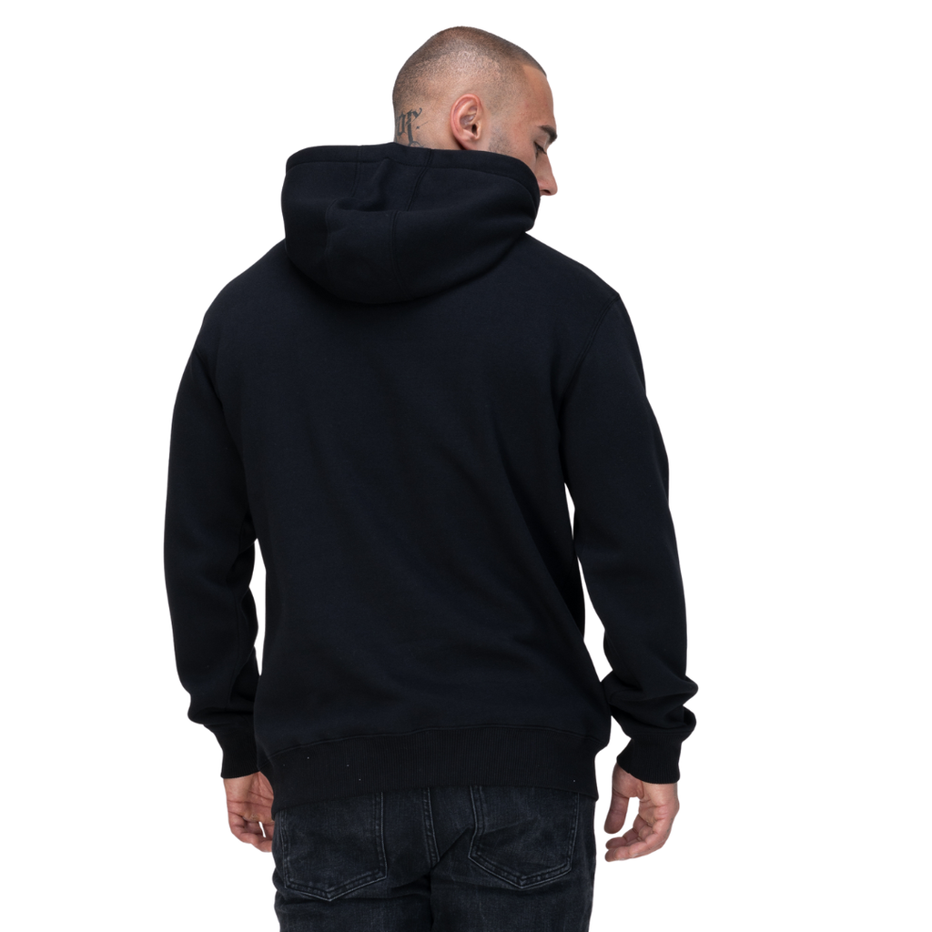 Lonsdale London Herren Hoodie Prestolee mit Logo-Applikation und Kängurutasche