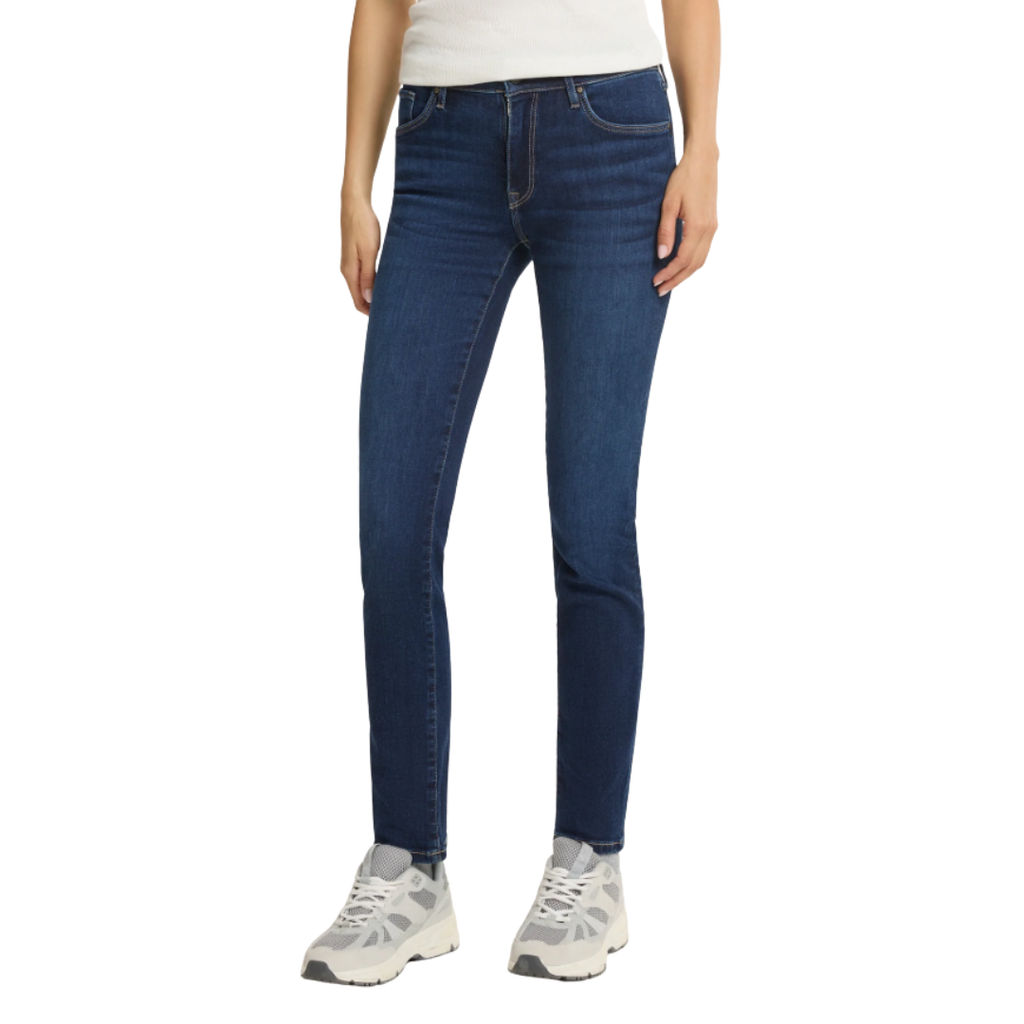 Cross Damen Jeans Anya Slim Fit P489-272 in deep blue