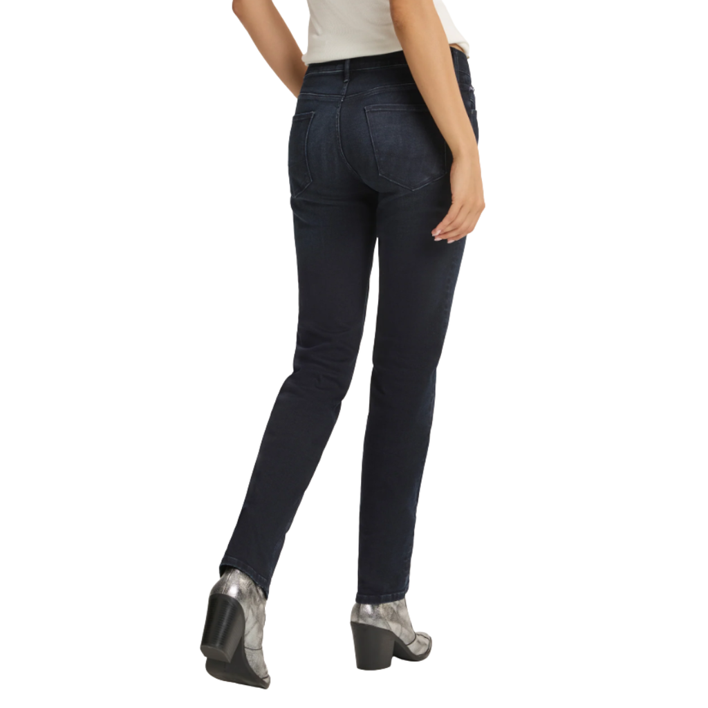 Cross Damen Jeans Rose N487-088 Straight in blue black