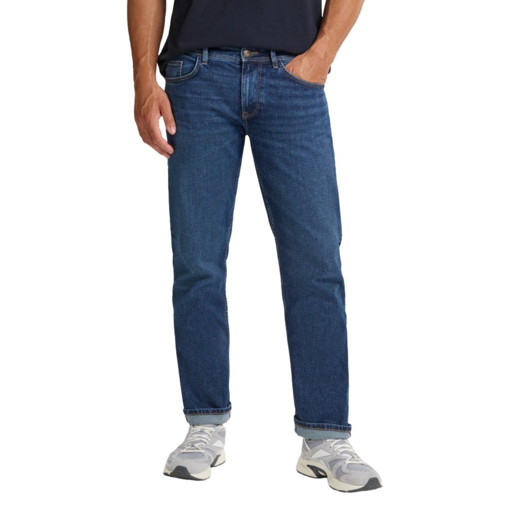 Jeans Antonio Relaxed Leg E161-518 in Dark Blue