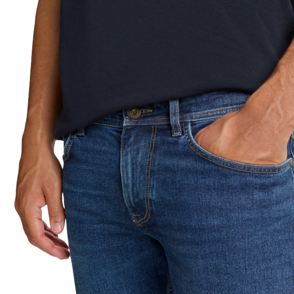 Jeans Antonio Relaxed Leg E161-518 in Dark Blue