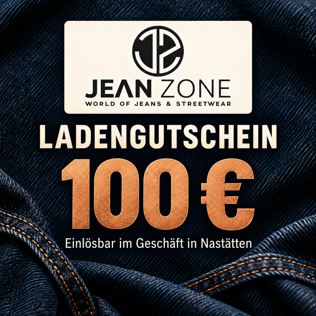 JeanZone Ladengutschein über 100 € – einlösbar im Geschäft in Nastätten