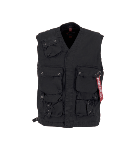 Alpha Industries Herren Military Vest in black 03 - JeanZone