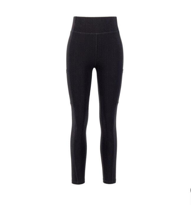 Alpha Industries Pocket Leggings wmn in schwarz 136053 mit 5% Elastan - Jeans Boss