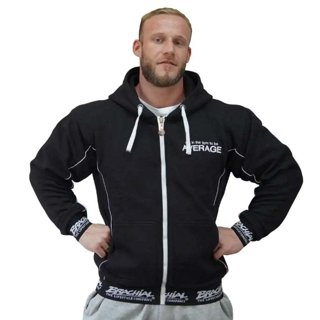 brachial-herren-zip-hoodie-kapuzenjacke-spacy-in-blackwhite-1 - JeanZone