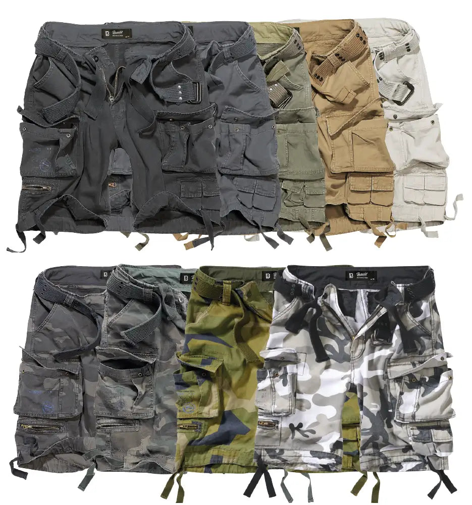 Brandit Norvine Savage Vintage Cargo Shorts Herren - JeanZone