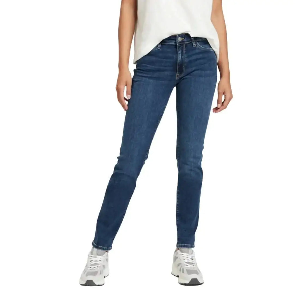 cross-damen-jeans-anya-slim-fit-high-waist-p489-228-in-dark-blue-1 - JeanZone