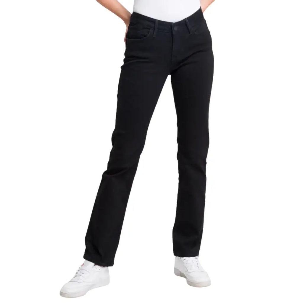 cross-damen-jeans-rose-n487-078-straight-in-black-1 - JeanZone