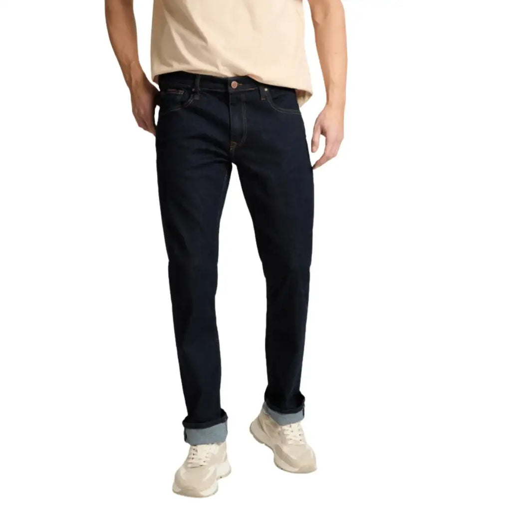 cross-herren-jeans-damien-slim-fit-e198-008-in-rinsed-1 - JeanZone