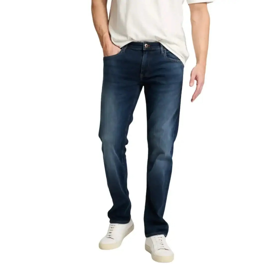 cross-herren-jeans-damien-slim-fit-e198-091-in-dark-blue-1 - JeanZone