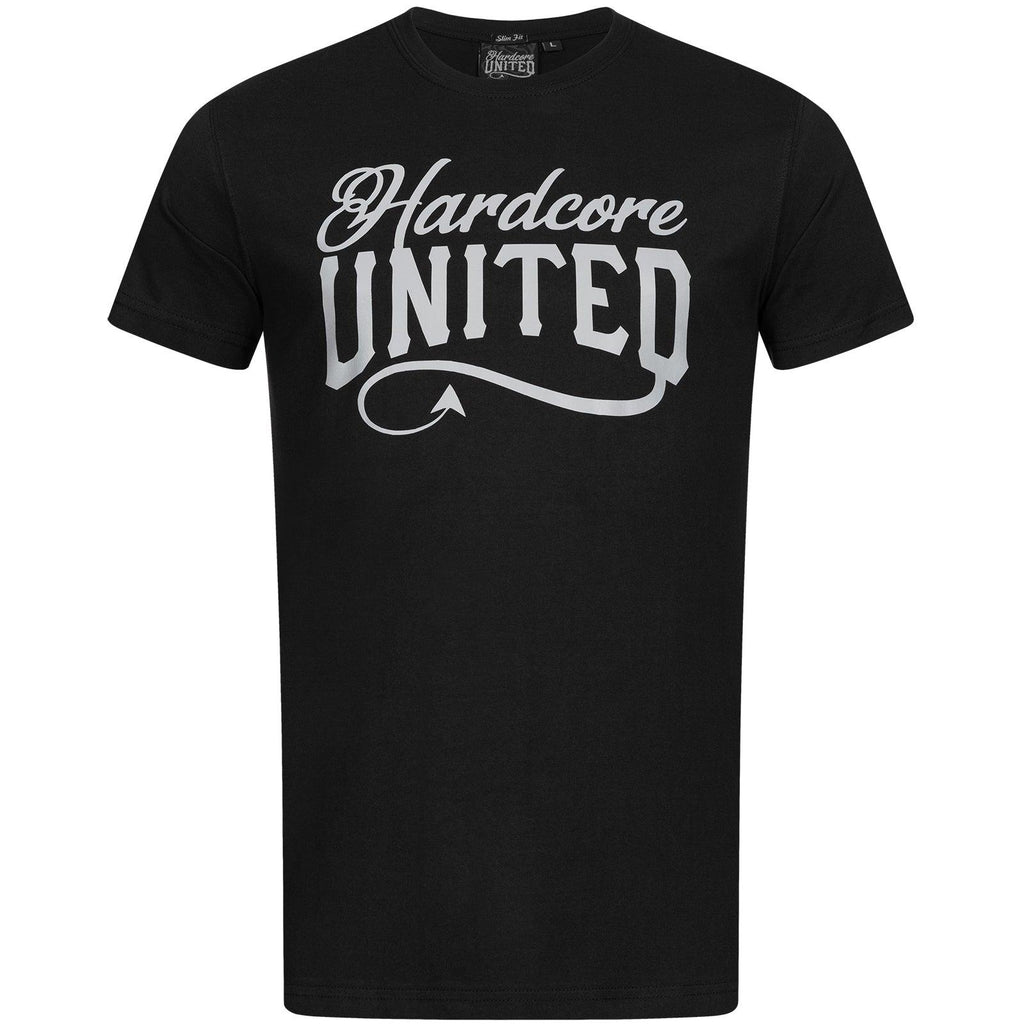 Hardcore United Herren Slim Fit T-Shirt Reflect United 300001 - JeanZone