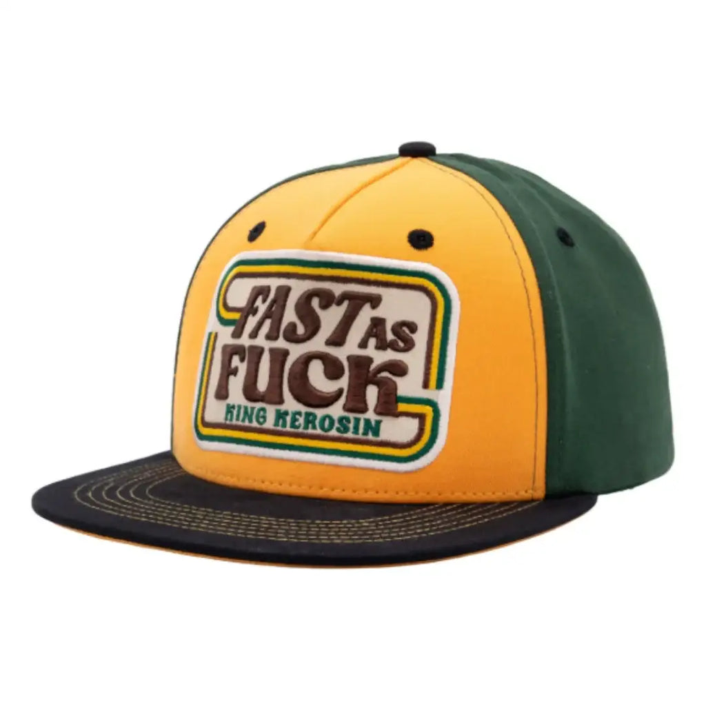 king-kerosin-flatbrim-cap-fast-as-fuck-in-black-and-yellow-1 - JeanZone
