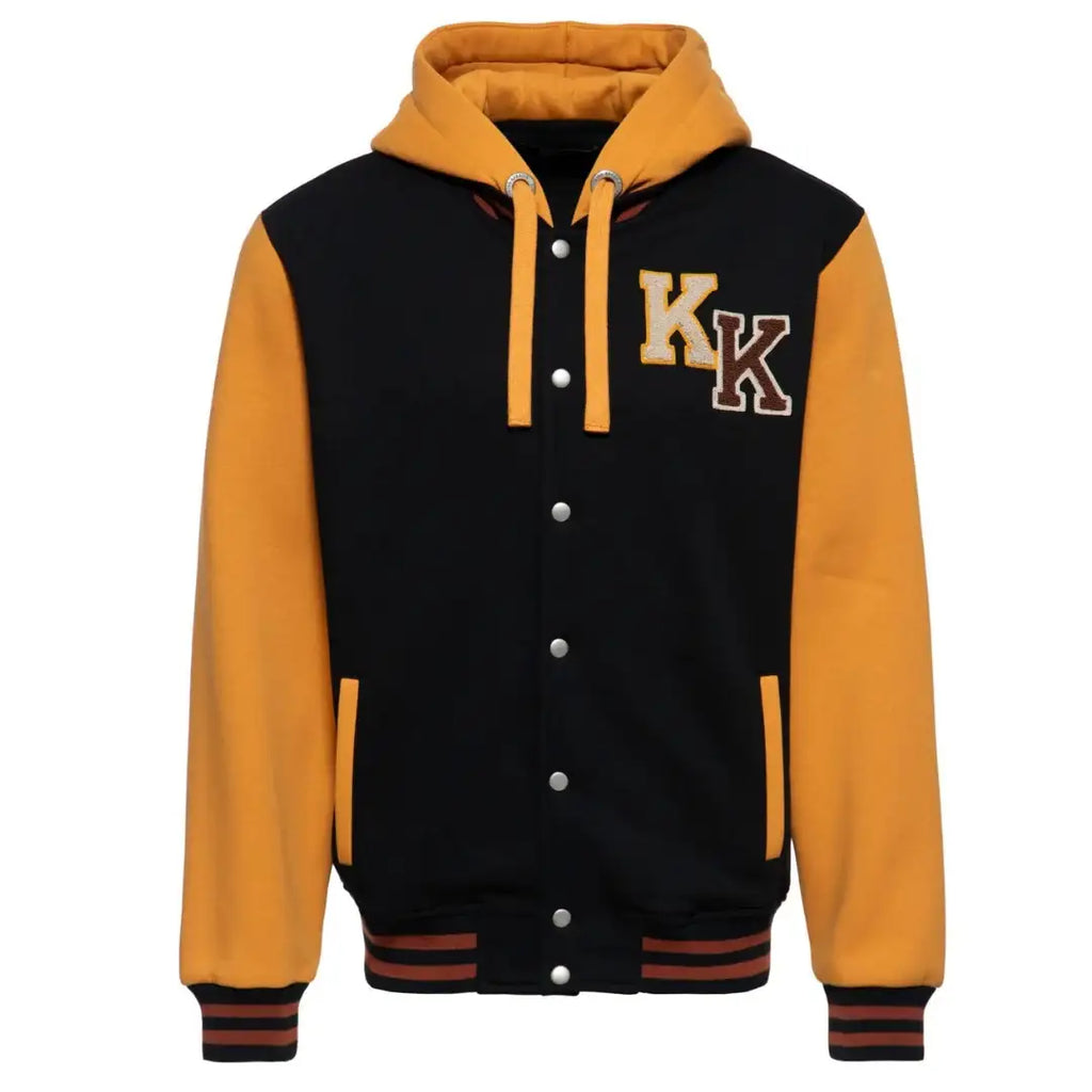 king-kerosin-herren-college-jacke-rockn-roll-in-black-yellow-1 - JeanZone
