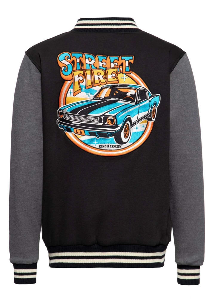 king-kerosin-herren-college-sweat-jacke-street-fire-kki44062-221-1 - JeanZone