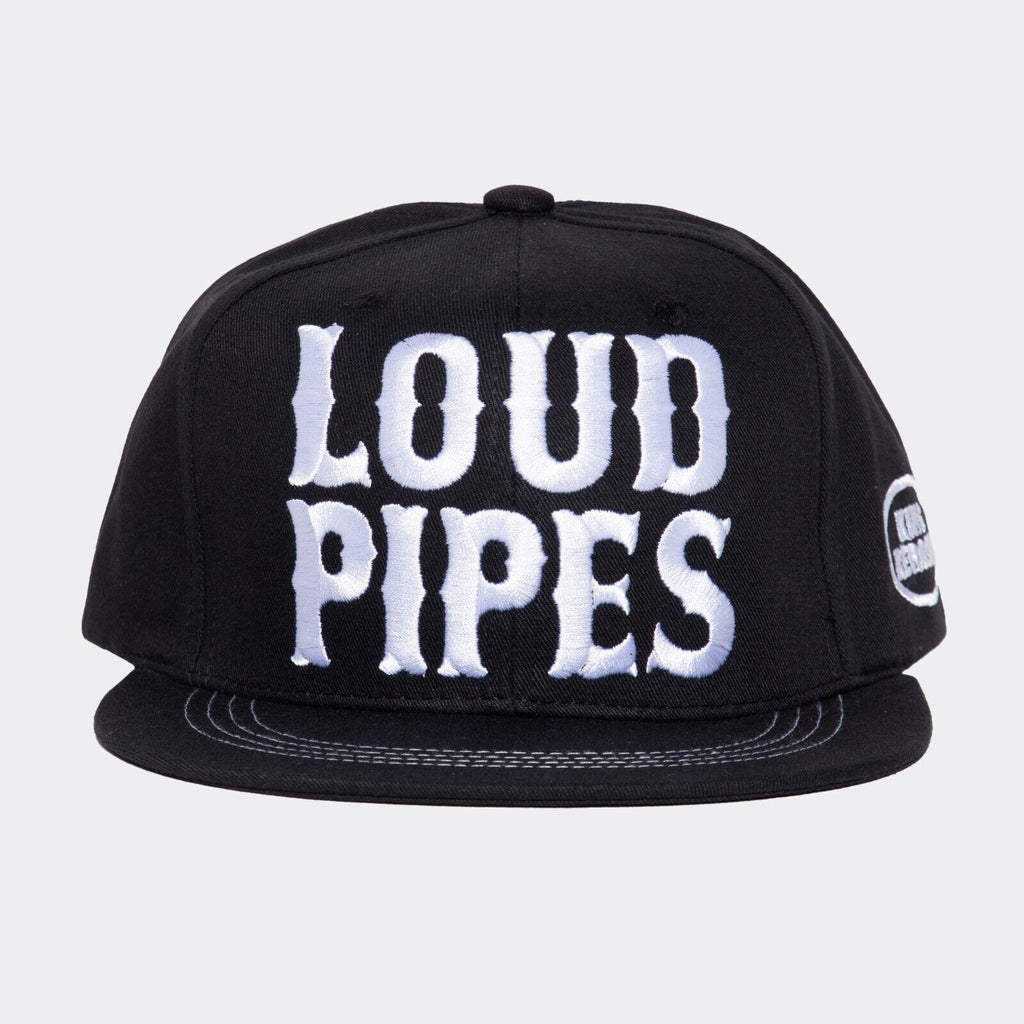 King Kerosin Herren Snapback Cap Mütze in schwarz Loud Pipes mit Stick Premium - JeanZone