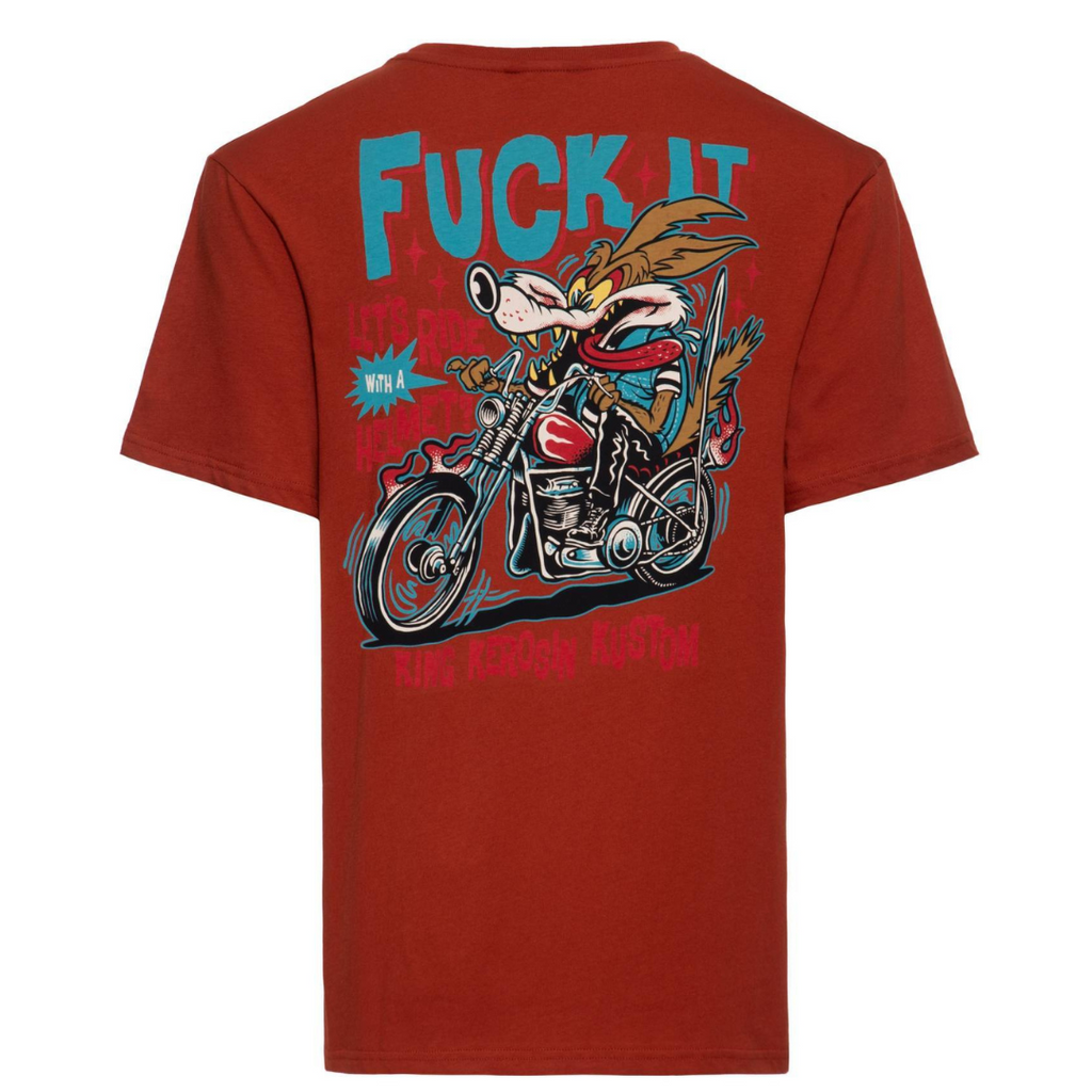 king-kerosin-herren-t-shirt-fuck-it-in-rust-1 - JeanZone