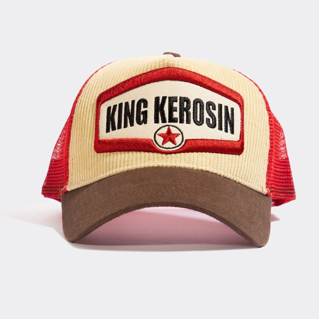 King Kerosin Mütze Hut Kappe Trucker Mesh Cap verstellbar mit Logo Stick - JeanZone