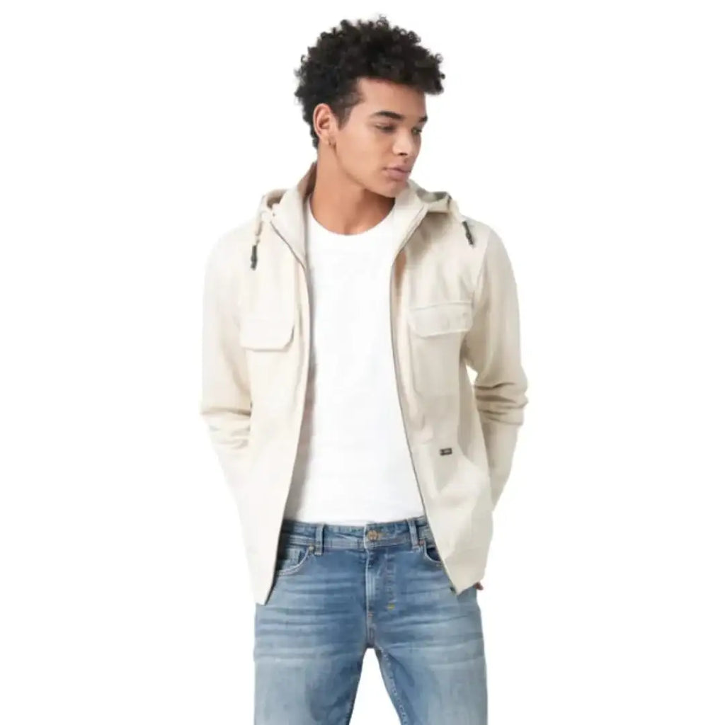 m-o-d-herren-sweatjacke-in-beige-sp25-sj625-1 - JeanZone