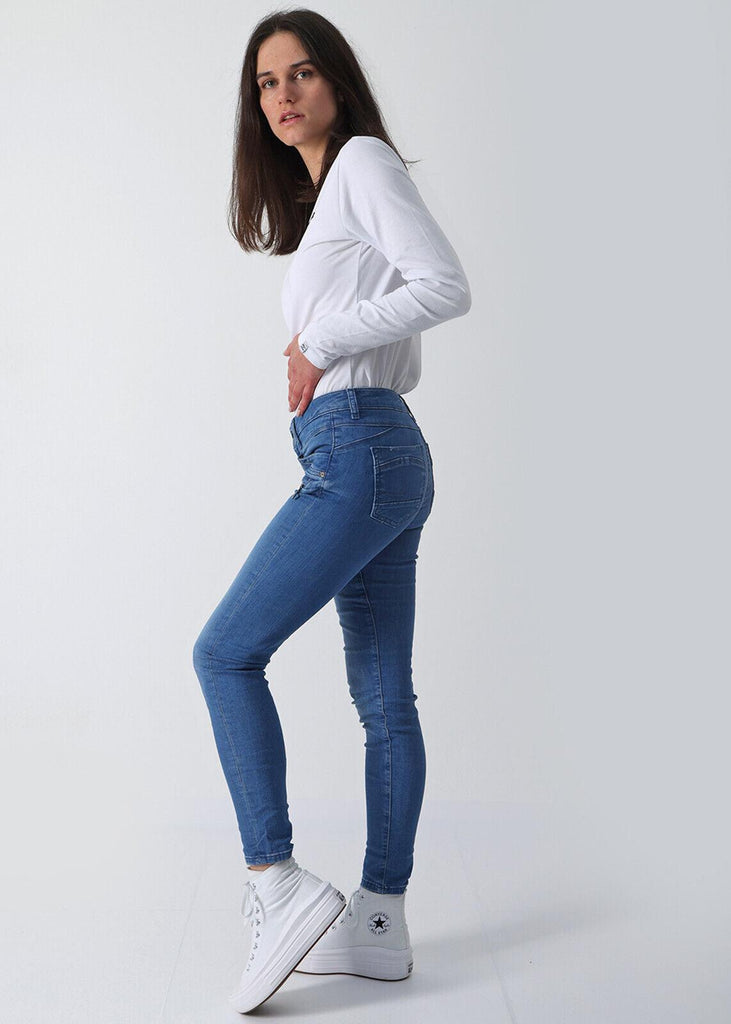 Miracle of Denim Damen Jeans Suzy in Raise Blue - Jeans Boss