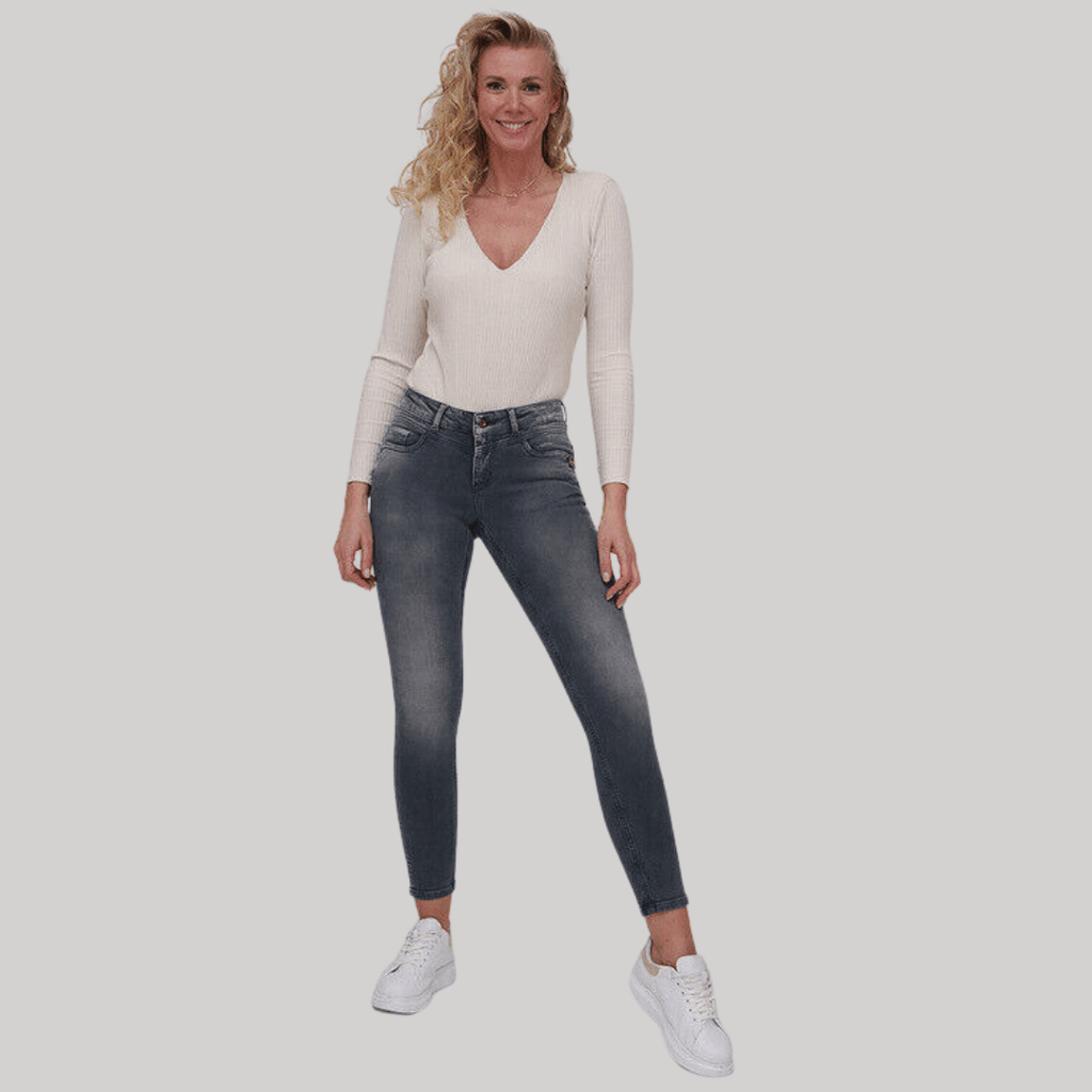 Miracle of Denim Jeans Ellen in Tura Grey - Jeans Boss
