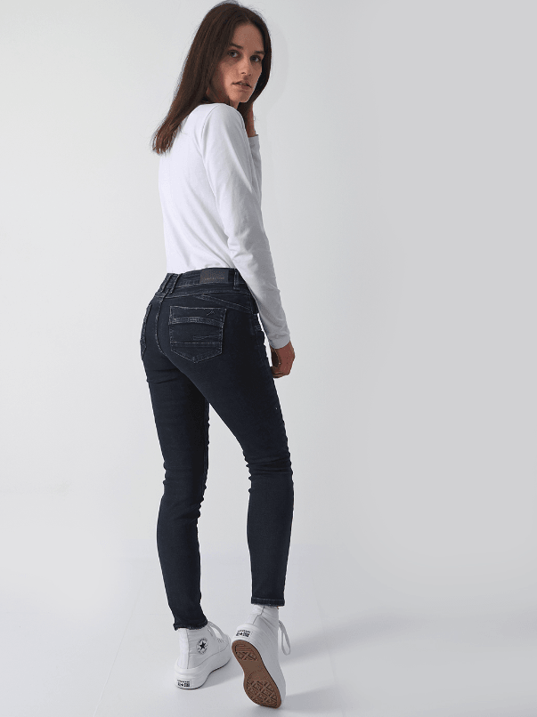 Miracle of Denim Jeans Skinny Fit Suzy in Slip Blue Black - Jeans Boss