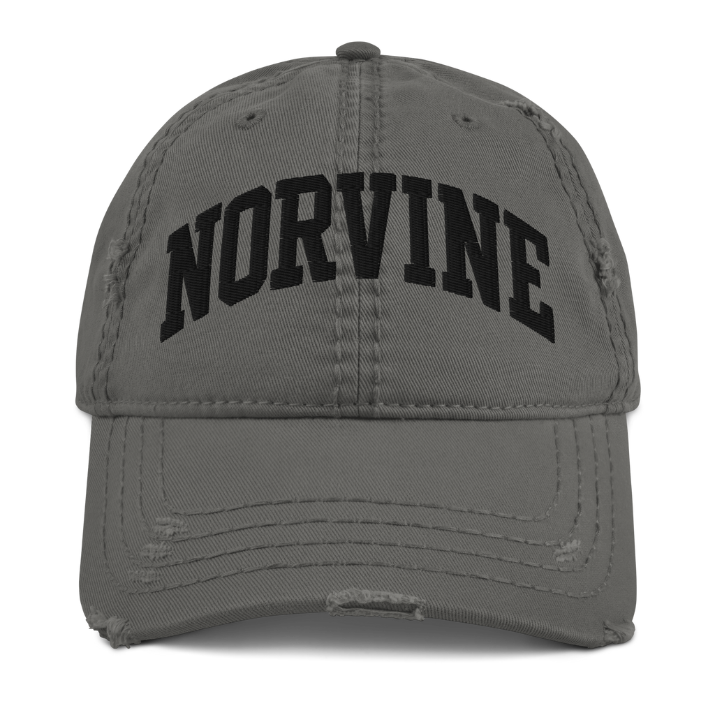 Norvine Distressed Dad Cap – Vintage Baseball Cap im Used-Look - JeanZone