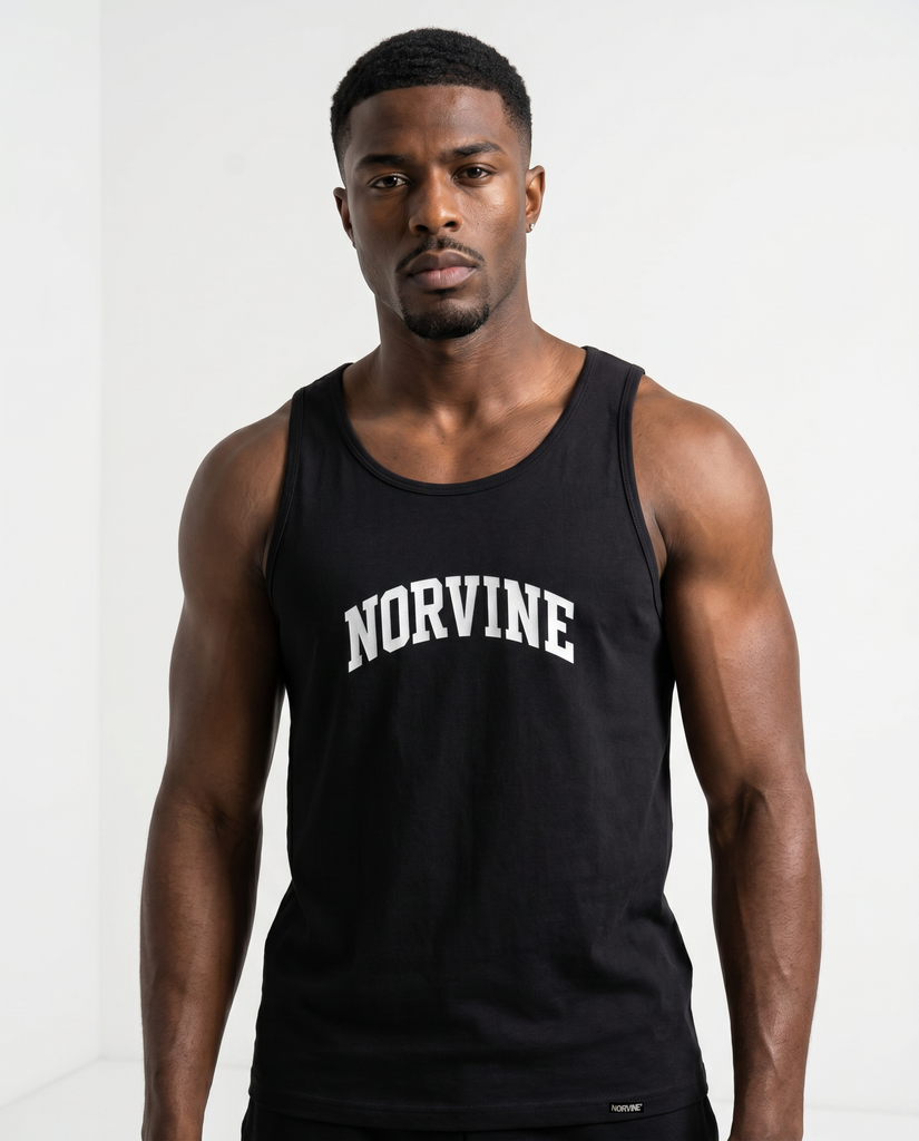 Norvine Herren Tank Top – Bio-Baumwoll Muskelshirt - JeanZone