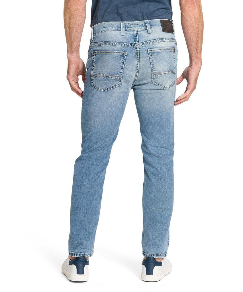 Pioneer Jeans Hose Rando Herren Handcrafted  6745.6847 - saddle stitch Megaflex - Jeans Boss