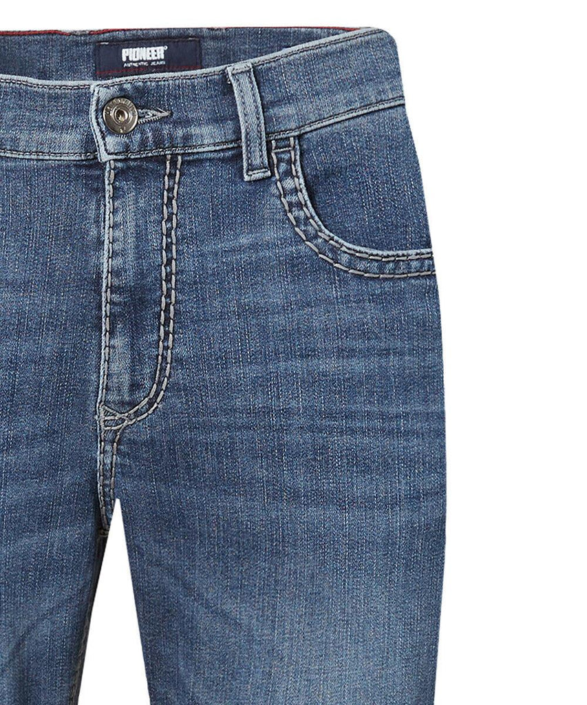 Pioneer Jeans Rando Handcrafted  6745.6826 saddle stitch Megaflex - Jeans Boss