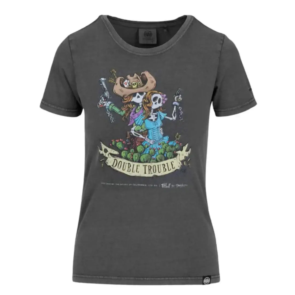 pitbull-damen-t-shirt-double-trouble-gsm-washed-in-washed-grey-1 - JeanZone