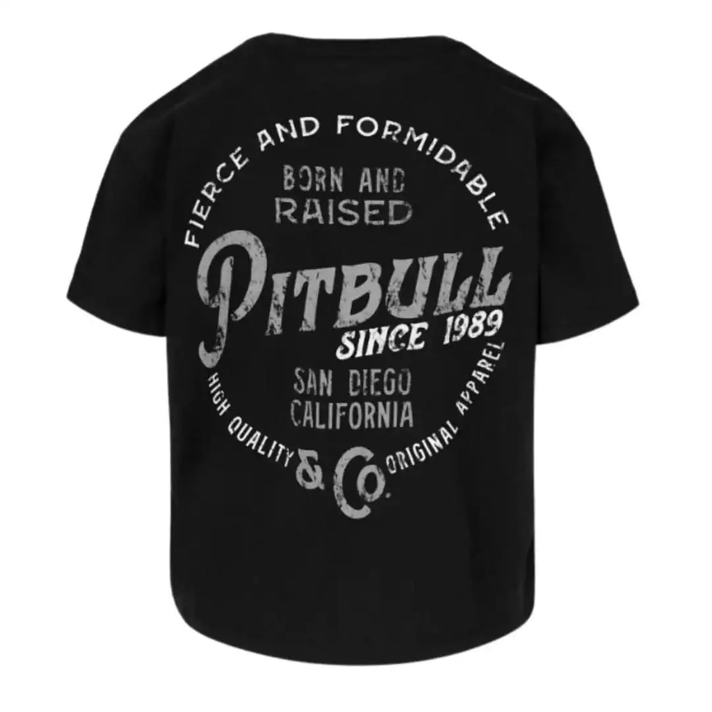 pitbull-damen-t-shirt-loyal-oversize-in-black-100percent-bw-1 - JeanZone