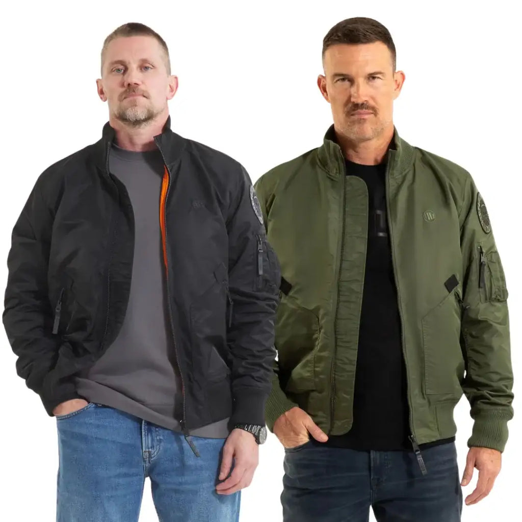 pitbull-herren-fliegerjacke-centurion-ii-bomberjacke-ungefuttert-1 - JeanZone