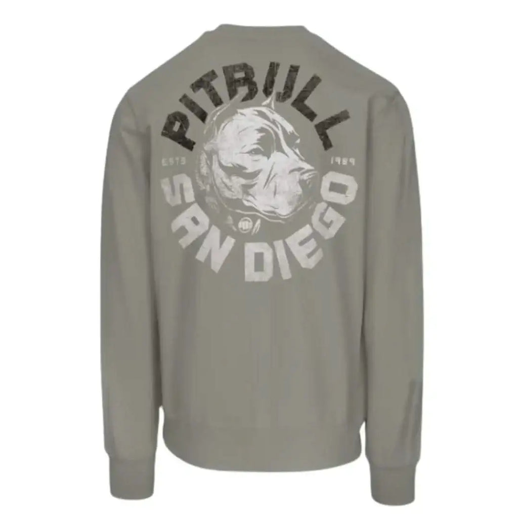 pitbull-herren-sweatshirt-dog-sd-in-dusty-salvia-1 - JeanZone