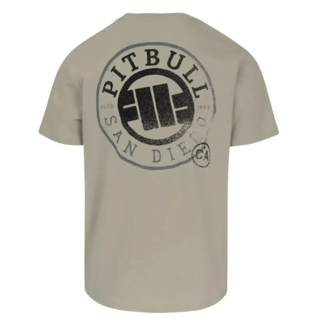 pitbull-herren-t-shirt-sd-stamp-regular-fit-in-grey-harbour-100percent-bw-1 - JeanZone