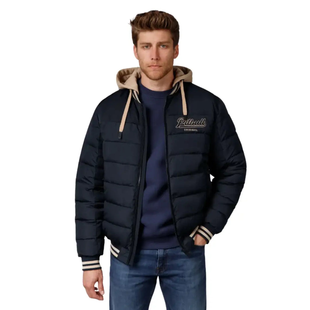 pitbull-herren-winter-steppjacke-hidden-warme-jacke-mit-kapuze-in-blau-1 - JeanZone