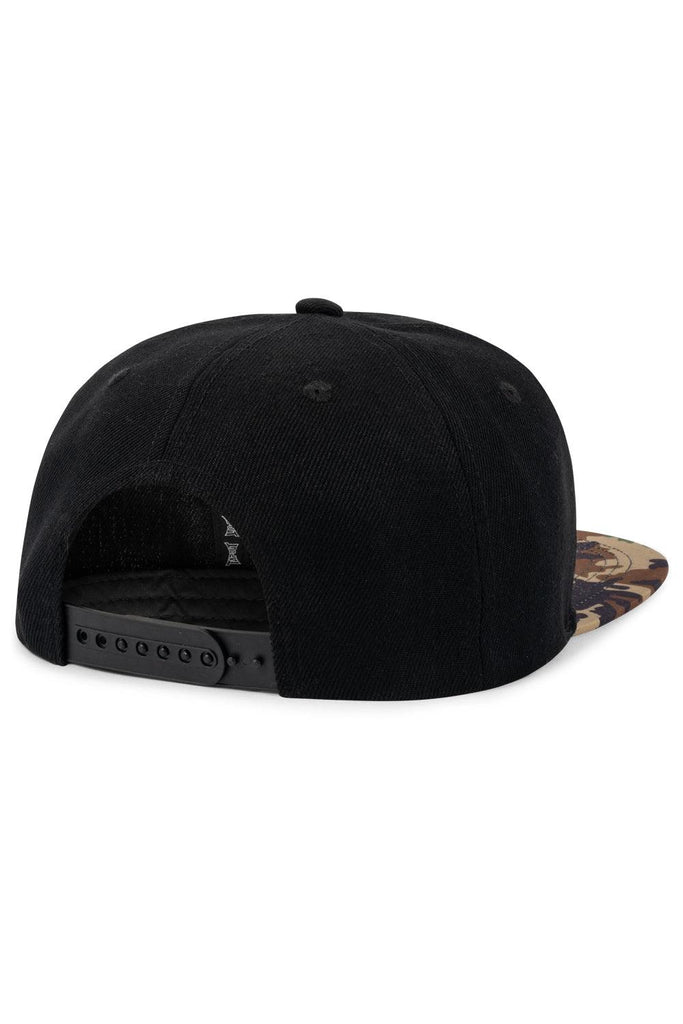 Tapout Snapback Kappe Mütze Cherokee in black camo woodland - JeanZone