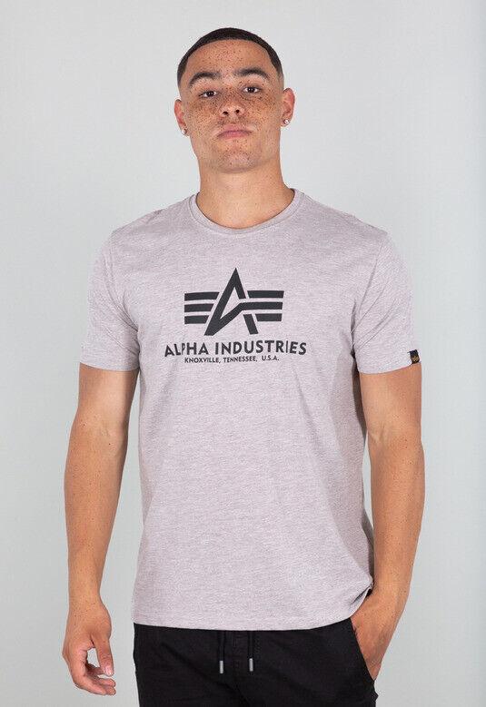 Alpha Industries T-Shirt Basic T in hazel melange 624 - Jeans Boss