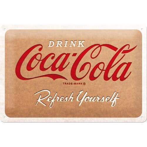 blechschild-20x30-coca-cola-cardboard-1 - JeanZone