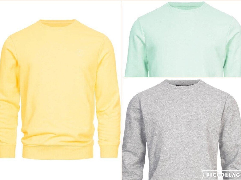 Indicode Sweatshirt Holt in mint grau oder gelb - Jeans Boss
