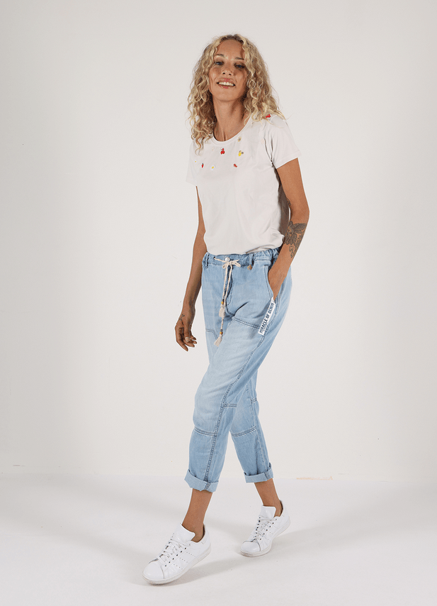 Miracle of Denim Jeans Ines in Raptile Blue - Jeans Boss