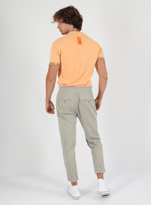 Miracle of Denim Tapered Chino Hose Hendrix in Olive - Jeans Boss