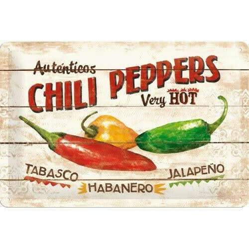 nostalgic-art-blechschild-20cm-x-30cm-chili-peppers-1 - JeanZone