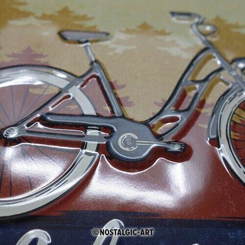 Nostalgic Art Blechschild 20x30cm Bicycle Beautiful Ride - Jeans Boss