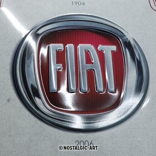 Nostalgic Art Blechschild 30x40cm Fiat Logo Evolution - Jeans Boss