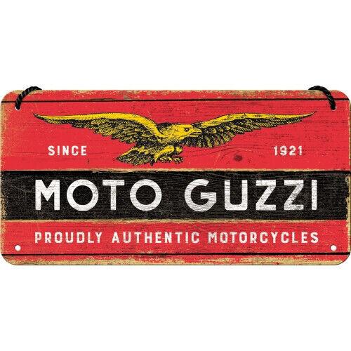 Nostalgic-Art Blechschild Dekoschild Hängeschild 10x20 cm -Moto Guzzi - Jeans Boss